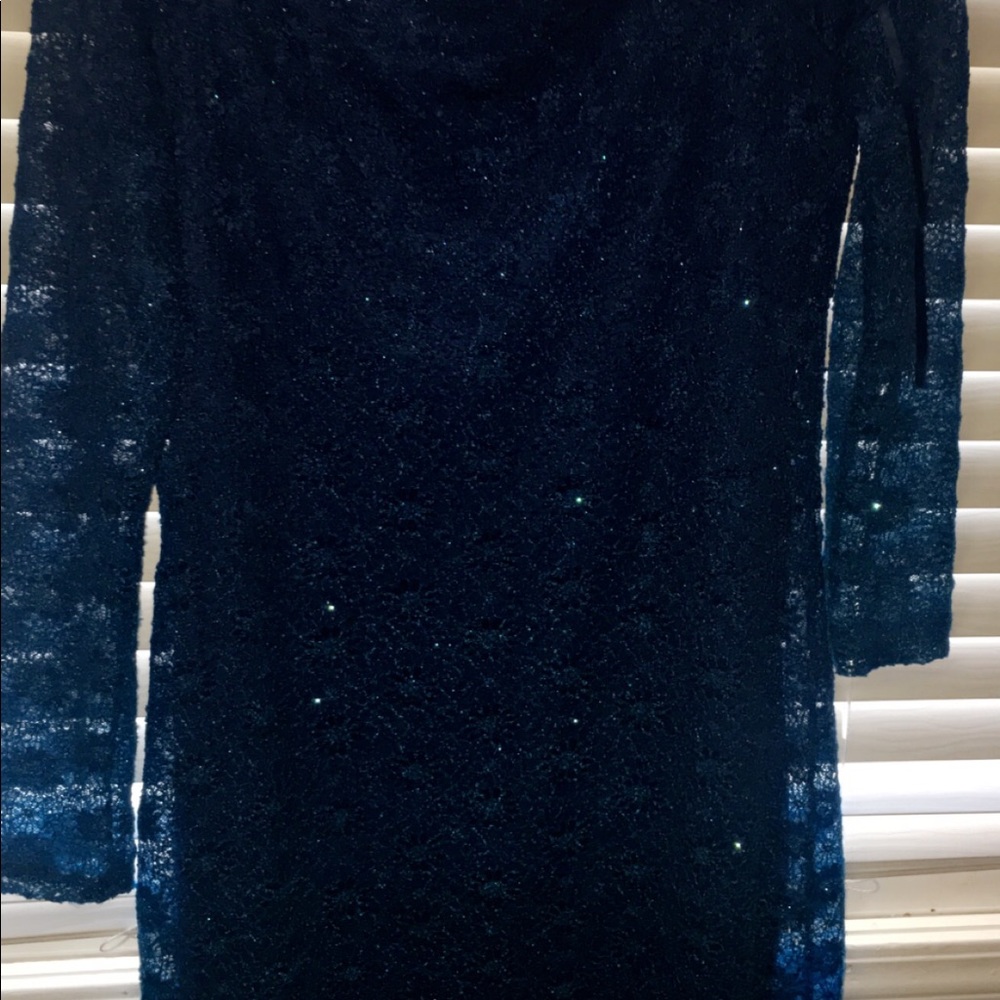 Blue dress!